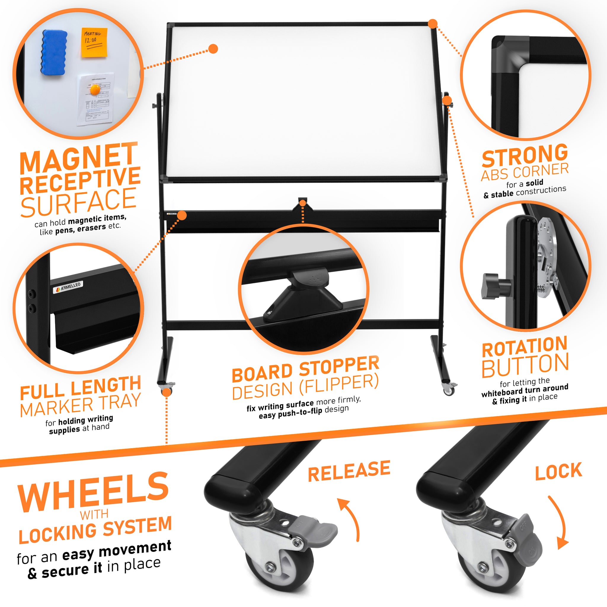 Dynamic by 360 Office Furniture 48 x 36 Wall-Mount Magnetic